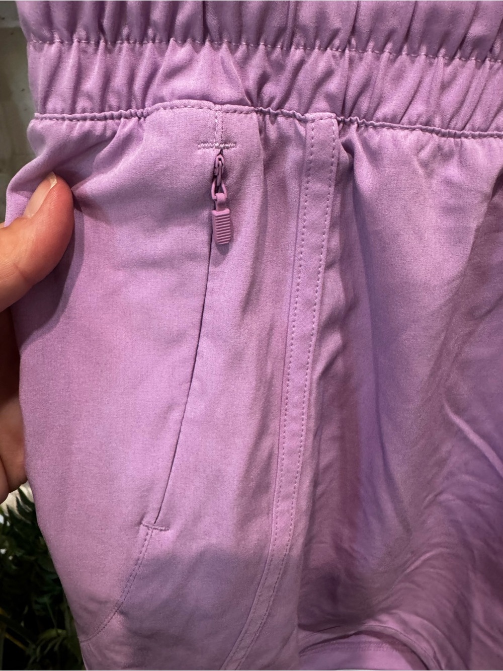 Avia Lavender Athletic Running Shorts - Picture 2 of 7